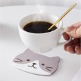 thumbnail image 1 of Ensemble Mignon de Dessous de Verre en PVC Antidérapant pour Isolation Thermique, Napperon pour Tasse à Thé Résistant aux Hautes Températures, Déco de Table, 1 of 6