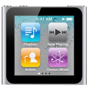 Apple iPod nano 第6世代 8GB シルバー Apple iPod Nano 6th Generation 8GB Silver -Pre-Owned, Very Good