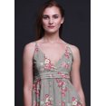 thumbnail image 3 of Bimba Robe Longue d'Été Sans Manches à Imprimé Teinture sur Nœuds Décontractée de Plage à Fleurs pour Femme - Petit, 3 of 6