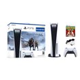 thumbnail image 1 of PlayStation 5 Disc Edition God of War Ragnarok Bundle with Far Cry 6 and Mytrix Controller Charger, 1 of 9