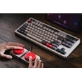 thumbnail image 2 of 8BitDo Retro Mechanical Keyboard, Bluetooth/2.4G/USB-C Hot Swappable Gaming Keyboard with 87 Keys, Dual Super Programmable Buttons for Windows and Android - N Edition, 2 of 6