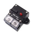 thumbnail image 1 of relayinert Plastic Automotive Circuit Breaker Professional Detachable High Conductivity Replacement Speaker Accessories Black Button 300A, 1 of 6