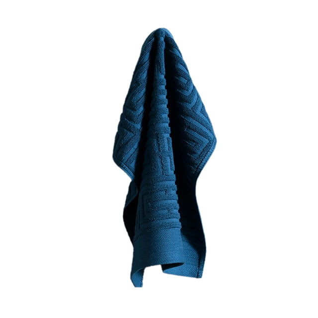 Nilvkv Towel Thickened Soft Absorbent Plain Color Household Wash Face Gift Towel