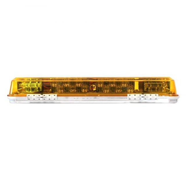 Whelen Engineering WHEMC16PA 16 in. Mini Century Lightbar with Permanent Mount Kit, Amber