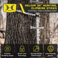 thumbnail image 2 of Hawk Helium 30" Climbing Sticks, Hunting Tree Climbing Gear, 3 Pack, 2 of 10