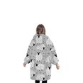 thumbnail image 3 of Fortune Matching Family Wearable Blanket Oversized Hoodies Pullover Christmas Pajama, 3 of 5