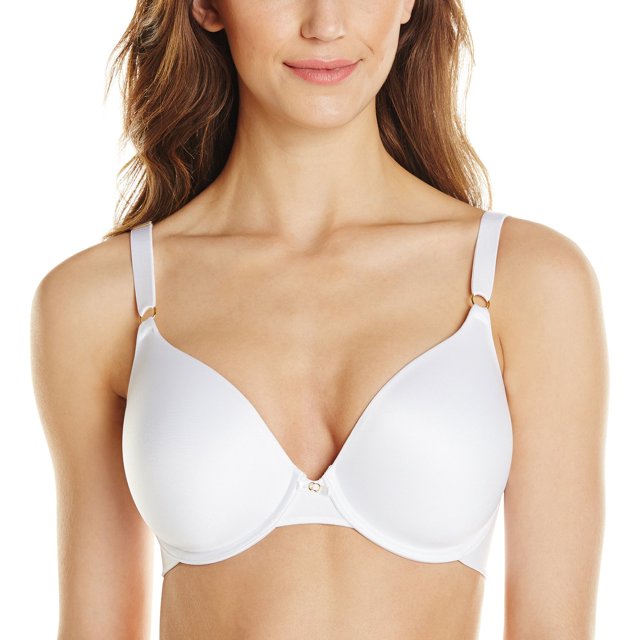 Vanity Fair Womens Beauty Back Full Coverage Underwire Bra, 34B, Star White