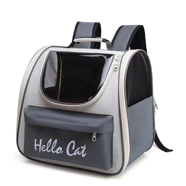 Antqov Outdoor Portable Pet Backpack Breathable Large Capacity Pet Backpack, Pet Carrier Backpack