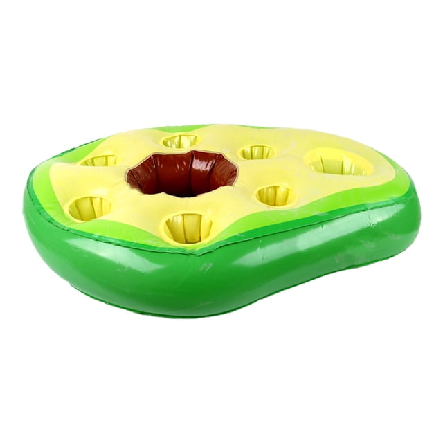 Inflatable Pool Floating Pineapple Drink Bar Mat for Adults Kids Portable Water Party Accessories Summer Outdoor Relaxation