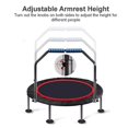 thumbnail image 2 of axGear Trampoline 40 Inch Indoor Outdoor Home Fitness Exercise Foldable Rebounder, 2 of 9