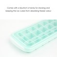 thumbnail image 2 of Silicone Ice Cube Tray Ice Cube Mold Container Frozen Cubes 24 Compartments with Lid for Bars Households Party, 2 of 8