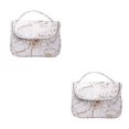thumbnail image 2 of QualitChoice Modèle Sac Cosmétique Commode Femmes Sac de Rangement Sac de Transport Contenant le Type d'Organisateur de Maquillage de Voyage 8 2Set, 2 of 6