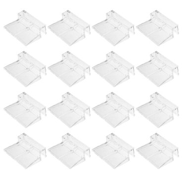 16Pcs Aquarium Glass Lid Clips Fish Tank Lid Holder Clamps Practical Fish Tank Lid Holders Accessories