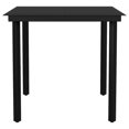thumbnail image 5 of vidaXL 5 Piece Garden Dining Set with Cushions Grey, 5 of 5