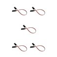 thumbnail image 1 of Wweixi Universal Model Extension Cord Wire Connectors - Premium ABS Servo Extension Cable Extension 200MM 5Set, 1 of 6