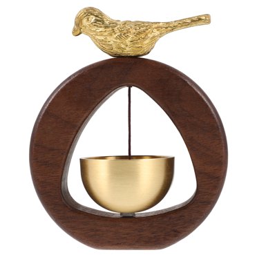 Sonnette de Porte de Commerçant Sonnette Suspendue pour Porte Sonnette en Bois Sonnette d'Ouverture de Porte