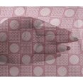 thumbnail image 4 of oneOone Viscose Chiffon Fabric Stripe & Circle Patchwork Fabric Prints By Yard 42 Inch Wide, 4 of 4
