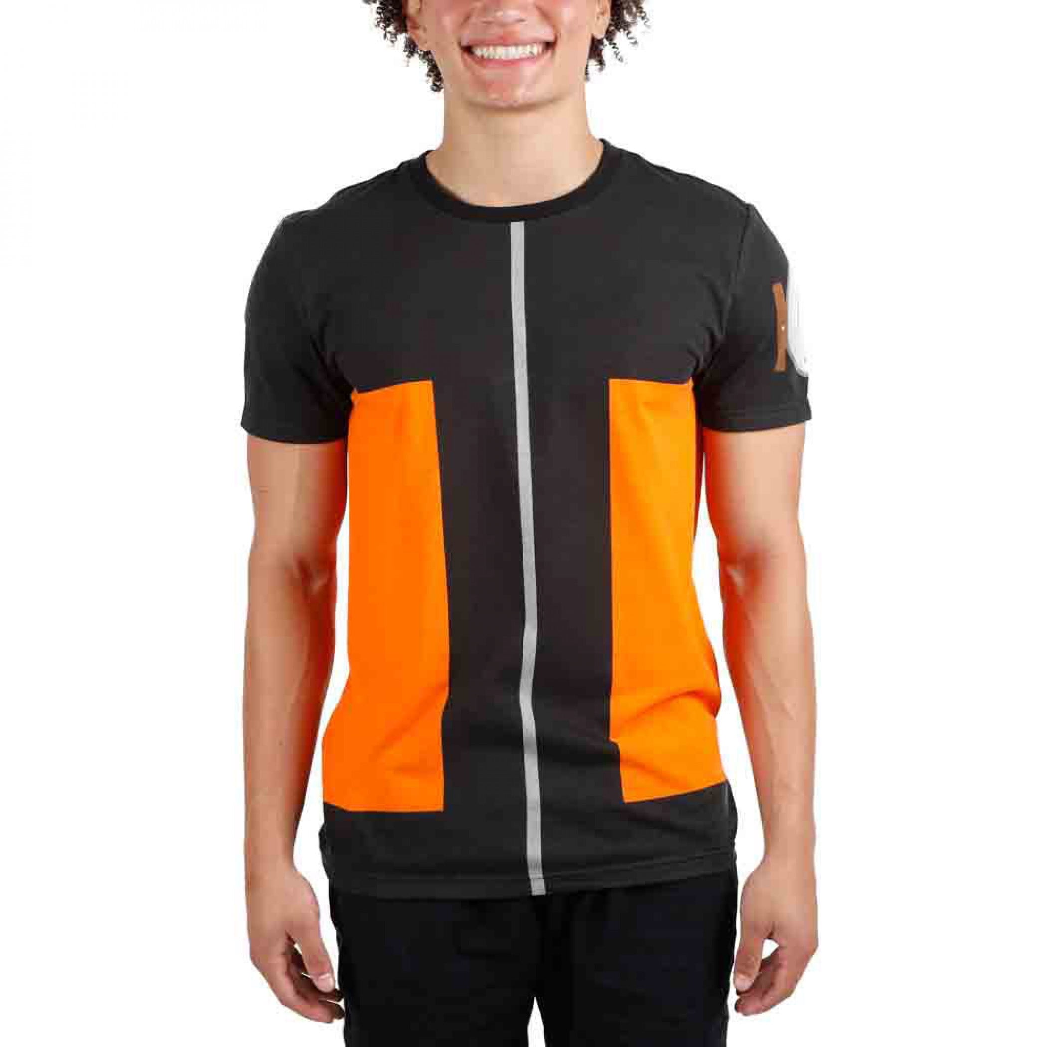Naruto Uzumaki Naruto Combinaison Cosplay T-Shirt-XLarge
