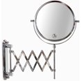 thumbnail image 1 of Deco Brothers Wall Mount Extendable Mirror, 8 Inch Double Side with 7X Magnification, Chrome, 1 of 4