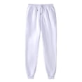 thumbnail image 1 of Timegard Womens Sweatpants Elastic High Waist Cinch Bottom Pants Drawstring Sports Athletic Solid Color Trousers, 1 of 2