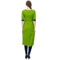thumbnail image 4 of Phagun Cotton Straight Kurti Tunic With Front Button Casual Kurta, 4 of 7