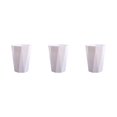 thumbnail image 4 of relayinert Versatile Trash Can For Bedroom - Neat Look All Home Decoration Matchable White L 3Set, 4 of 6