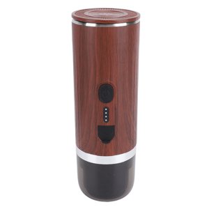 Cafetière Voyage, 20bar Extraction sans fil Chauffage autonome 7500mAh Machine à café portable rechargeable pour l'extérieur