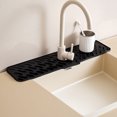 thumbnail image 4 of TIELUTT Faucet Mat for Kitchen SinkSlope Fast Dish Drying Rack Stainless Steel Stainless Steel Dish Rack Large Dish Pans for Kitchen 12x15 Countertop Dish Drying Rack with 2 Tier Dish Drying Rack with, 4 of 4