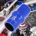 thumbnail image 2 of Unique Bargains 100cm Length 28mm Inner Dia Straight Hump Silicone Hose Coupler Intercooler Tube for Car Intercooler Intake Piping Blue, 2 of 6