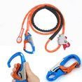 thumbnail image 4 of kurtrusly Cordon de Positionnement pour Arboriste, Cordon de Positionnement pour Arbre, Escalade Extérieure, Escalade sur Rochers, Trousse de Protection contre les Chutes avec Verrou, 4 of 9