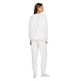 thumbnail image 3 of George Women's Plush Pajama 2-Piece Set, 3 of 6
