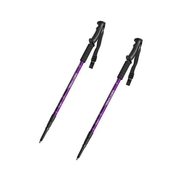 CUITING 2 Pcs Trekking Poles Adjustable Aluminum Shaft Lightweight Hiking Poles Non-Slip Handles Hiking Sticks Trekking Poles for Hiking