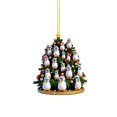 thumbnail image 1 of Binwennn Easter Decorations Christmas Tree Penguin Acrylic 2D Pendant Christmas Pendant Christmas Tree Shape Penguin Pendant Christmas Acrylic Pendant New Year Pendant, 1 of 4