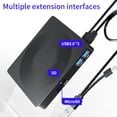 thumbnail image 4 of Usb to Usb C and Portable Dvd Player Multifunctional 6-In-1 External Optical Drive Disc Burner, 4 of 9