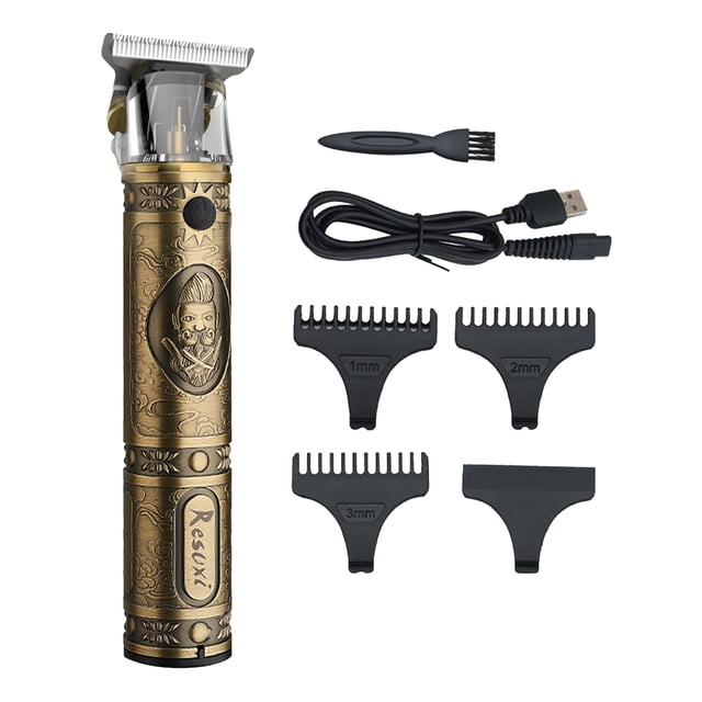 Amdohai Men Hair Clippers Cordless Barber Hair Cutting Kit Beard