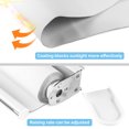 thumbnail image 4 of Biltek Window Roller Shades Blackout Cordless Easy Adjustment Blinds for Windows, White, 20 x 72 Inch, 4 of 9