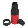thumbnail image 3 of Beer Bottle Cooler, Lightweight Beer Cooler Multifunctional Nonslip Silicone Bottom  For 17oz Flask Red, 3 of 8