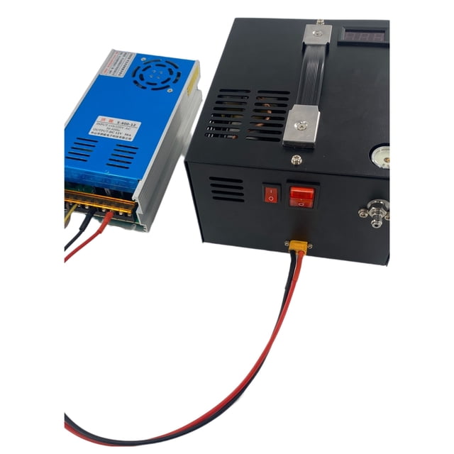 Compresseur 300bar 30mpa 12v Pcp avec Transformateur Compresseur 12v Pcp Compresseur 4500PSI