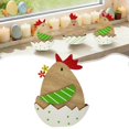 thumbnail image 2 of kjfeif Wooden Bunny Decor Sign for Tiered Tray, Cute Easter Rabbit Table Decorations for Farmhouse, Desk, Office, Home Party, Patio, and Yard Spring Decor, 2 of 9