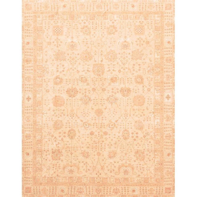 Ahgly Company Indoor Rectangle Abstract Sun Yellow Oriental Area Rugs, 2' x 5'