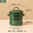 thumbnail image 1 of 1 Count Vintage Large Capacity Enamel Pot With Oil Preserving Lid, 1 of 1