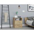 thumbnail image 3 of TUHOME Napoles Night Stand - Light Oak  Engineered Wood - For Bedroom, 3 of 7
