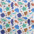 thumbnail image 1 of oneOone Silk Tabby Brown Fabric Beach Sewing Craft Projects Fabric Prints By Yard 42 Inch Wide, 1 of 4
