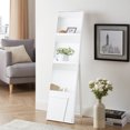 thumbnail image 2 of Miroir sur chevalet blanc – 14 x 56 pouces, 2 of 5