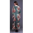 thumbnail image 4 of Bimba Kaftan Long de Plage à Fleurs pour Femmes, Tenue de Plage, Couvre-Maillot de Bikini, Robe Maxi - TG-3X, 4 of 5