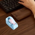 thumbnail image 4 of UsRHHA Macaron Tape Dispenser, Colorful Adhesive Tape Holder with Cutter, Desktop Tape Station, 4 of 6