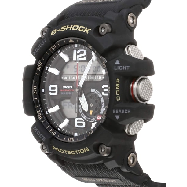 Casio G-Shock Mudmaster Twin Sensor Mens' Sports Watch (Black