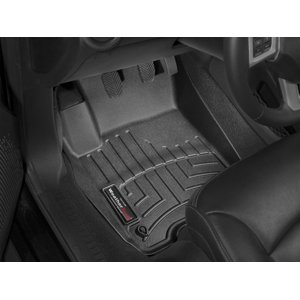 Fits 2011-2020 Dodge Journey Weathertech Floor Liner 443771 FloorLiner; Molded Fit; Black; Thermoplastic Polyolefin TPO Vacuum Formed Material; 2 Piece