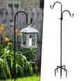 thumbnail image 2 of fastboy Outside Shepherds Hook Garden Ground Plant Stand for Plant Stand Hanger, 2 of 9