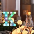 thumbnail image 4 of Lettres Lumineuses à DEL Colorées avec Télécommande? Lettres de Bar de Fête avec Lumières Décorations pour la Maison - Multicolore, 4 of 8
